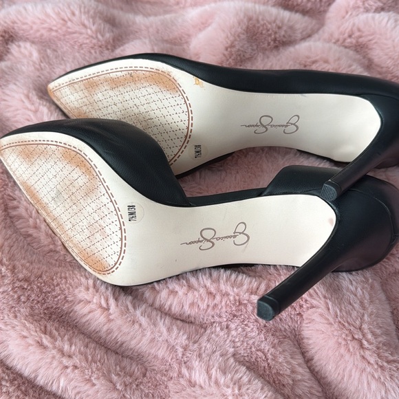 Jessica Simpson Prizma Leather d'Orsay Pumps - Picture 2 of 4